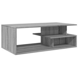 Berkfield Coffee Table Grey Sonoma 102X55X35 Cm Engineered Wood - thumbnail 2