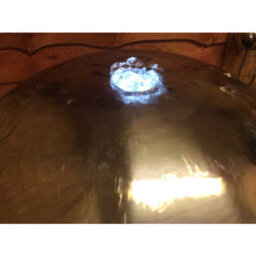 Outdoor Living UK 75Cm Stainless Steel Sphere Mains Power Water Feature With Cover - thumbnail 7