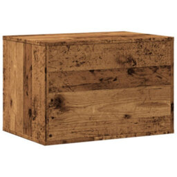 Vidaxl Cat Litter Box Enclosure Old Wood 60X40X40 Cm Engineered Wood - thumbnail 7