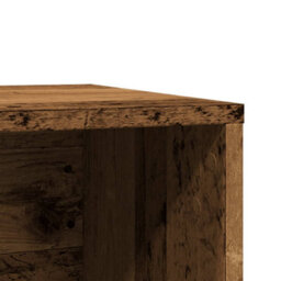 Vidaxl Cat Litter Box Enclosure Old Wood 60X40X40 Cm Engineered Wood - thumbnail 9