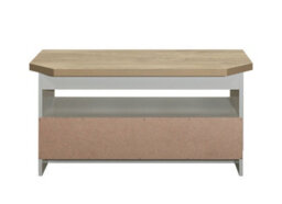 Birlea Highgate Corner Tv Unit Grey & Oak - thumbnail 4