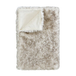 Catherine Lansfield Arctic Fox Cosy Faux Fur 130X170Cm Blanket Throw Grey - thumbnail 5