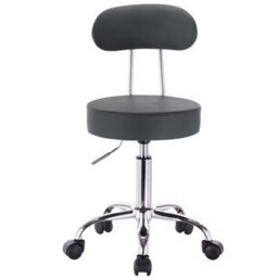 Adjustable Swivel Office Chair With Backrest Colorful Work Stool For Home And Office - thumbnail 3