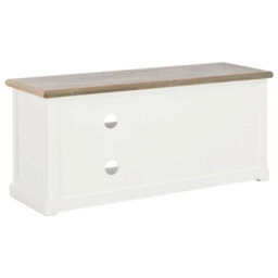 Berkfield Tv Cabinet White 90X30X40 Cm Wood - thumbnail 5