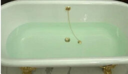 Sisi UK Brass Bath Plug 45mm 1.75 Inch Polished Brassed Metal Stopper Only For Standard Bath Basin Or Shower Waste - thumbnail 2