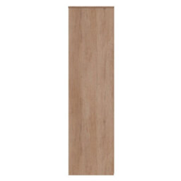 Osaka Tall 2 Drawer Wardrobe In Nebraska Oak (Ready Assembled) - thumbnail 2