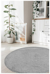 The Rugs Relay Collection Recycled Low Pile Rug In Grey - thumbnail 6