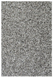 The Rugs Relay Collection Recycled Low Pile Rug In Grey - thumbnail 3