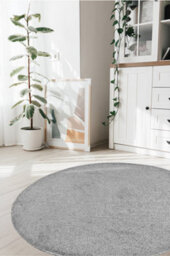 The Rugs Relay Collection Recycled Low Pile Rug In Grey - thumbnail 2