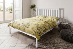 Nöa & Nani Noa & Nani Double Bed Frame In Classic White Linnea - thumbnail 2
