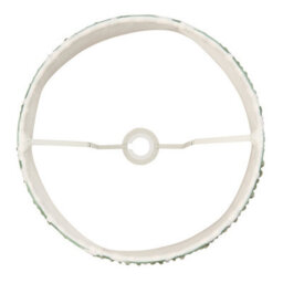 Loops Elegant 35Cm Handcrafted Cotswold Green Tapered Cylinder Lamp Shade - thumbnail 4