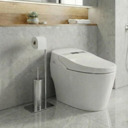 Alivio Freestanding Toilet Paper Holder With Toilet Brush Set (22 X 16 X 67Cm) - thumbnail 3