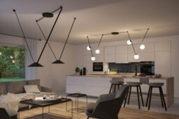 Paulmann 94615 Uline Led Pendant Luminaire Cone 350 mm 12W Black - thumbnail 8