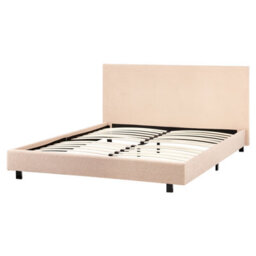 Beliani Bed Boucle Albi 160 X 200 Cm (Eu King Size) Beige - thumbnail 5