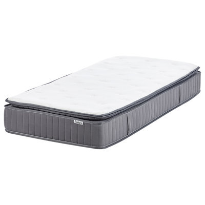 Beliani Gel Memory Foam Pocket Spring Mattress Pleasant H2/3 Medium 90 X 200 Cm (Eu Single) - image 1