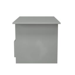 Messina Matt Dusk Grey 1 Drawer Non-Extendable Coffee Table (H)495mm (W)930mm (D)530mm - thumbnail 6