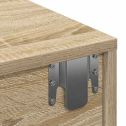 Vidaxl Wall Shelf With Drawers Sonoma Oak 80X33X17 Cm Engineered Wood - thumbnail 9