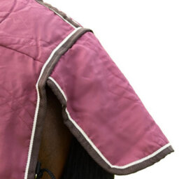 "Stormx Empra Standard-Neck Horse Show Rug Burgundy/cream (6 9"")" - thumbnail 3