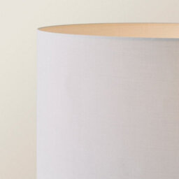 Valuelights Morrigan Grey Wood Shelf Tripod Floor Lamp With Drum Shade - thumbnail 4