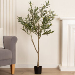 Scottish Everlastings Ltd. Scottish Everlastings Artificial 120Cm Olive Tree - thumbnail 1