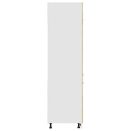 Walplus Refrigerator Cabinet Lyon Sonoma Oak 60X57X207 Cm Engineered Wood - thumbnail 7