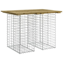 Berkfield Garden Bench Gabion Design 100X70X72 Cm Impregnated Wood Pine - thumbnail 2
