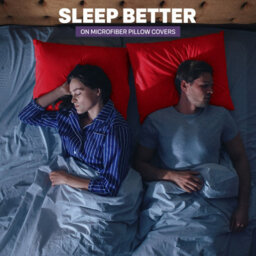Oxford Homeware Plain Dyed Pillowcase 3 Pair (W)50X(L)75 Cm- Soft Breathable Easy Care Standard Bed Pillow Covers Red (Pack Of 6) - thumbnail 7