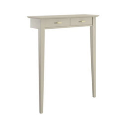 75Cm Extra Small & Narrow Taupe Console Table - thumbnail 5