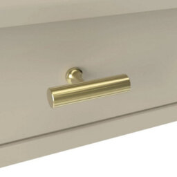 75Cm Extra Small & Narrow Taupe Console Table - thumbnail 4