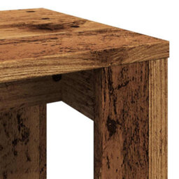 Berkfield Nest Of Tables 3 Pcs Old Wood Engineered Wood - thumbnail 8