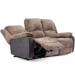 More4Homes Postana Electric Recliner Jumbo Cord 1+2+3 Seater Sofa Set (Brown) - thumbnail 3