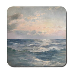 Benjamin Tate Design Placemat Coaster Set Designer Artwork Collection With Wood Base Limited Edition Exclusive - thumbnail 3