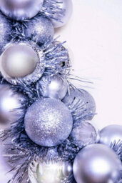 Christmas Tree World 56Cm Silver Shatterproof Bauble Wreath - thumbnail 7
