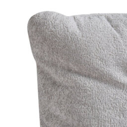 Beliani Desk Chair Alpine Faux Fur Grey - thumbnail 7