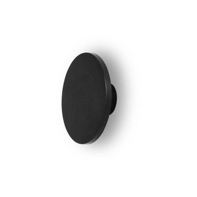 Luminosa Lighting Luminosa Yika Outdoor Led Flush Wall Light Black 690Lm 3000K Ip44
