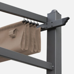 Sweeek - Replacement Canopy Roof For 3X4M Murum Pergola Murum Beige-Brown - thumbnail 2