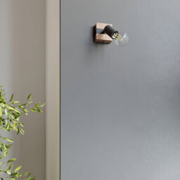 Luminosa Lighting Luminosa Zuca Modern Ceiling Spotlight Bar Wood, Black 4X E27 - thumbnail 7
