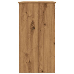 Berkfield Desk Artisian Oak 80X40X75 Cm Engineered Wood - thumbnail 7