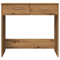 Berkfield Desk Artisian Oak 80X40X75 Cm Engineered Wood - thumbnail 5