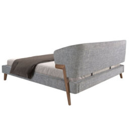 Angel Cerda Elegant Grey Fabric Bed With Modern Design - thumbnail 6