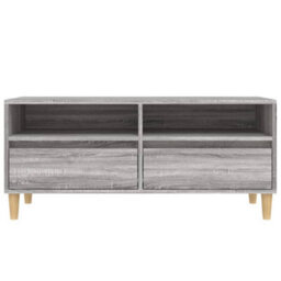 Walplus Tv Cabinet Grey Sonoma 100X34.5X44.5 Cm Engineered Wood - thumbnail 6