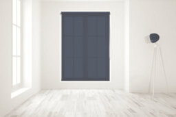 Caecus Blinds Straight Edge Roller Blind Navy 090Cm