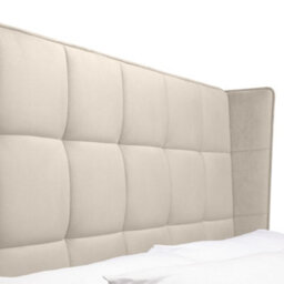 Oakham Tamarack Cream Velvet Ottoman Storage Bed -  King (150Cm) - thumbnail 8