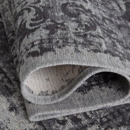 The Rugs Carina Collection  Rugs In Grey 6942 Non-Slip Machine Washable - thumbnail 5