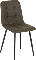 Seconique Fenton Pair Of Chairs Olive Green Suede Fabric Box Of 2 - thumbnail 9