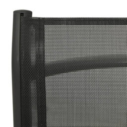 Vidaxl Reclining Garden Chairs 2Pcs Textilene And Aluminium Black - thumbnail 8