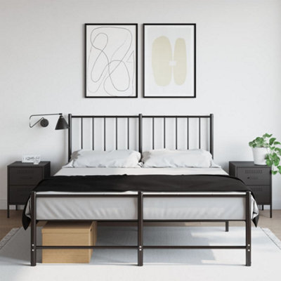Berkfield Bedside Cabinets 2 Pcs Black 36X39X50.5 Cm Steel - image 1