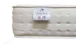 Knight Sleep Cashmere 2000 Silk Pocket Spring Medium Firm Natural Mattress With Edge Support Single Mattress- 3Ft - thumbnail 4