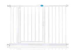 Bettacare Auto Close Pet Gate, 118.2Cm - 125.2Cm, White, Pressure Fit Stair Gate For Dog & Puppy - thumbnail 1
