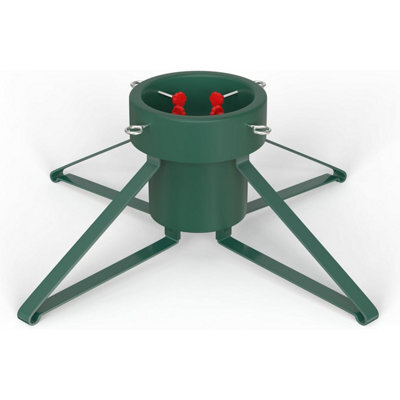 Vivo Green Real Christmas Tree Stand Base Holder Trees Up To 2.3M Tall 12Cm Trunk 2L Water - image 1